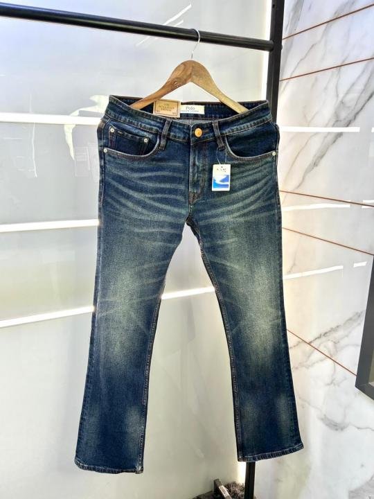 Ralph Lauren Imported Blue Super Premium Denim Jeans F3060-bu - Image 5