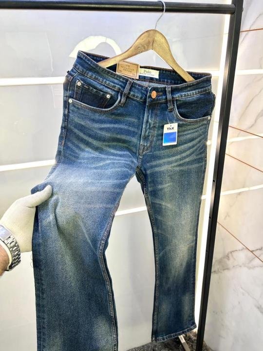 Ralph Lauren Imported Blue Super Premium Denim Jeans F3060-bu - Image 4