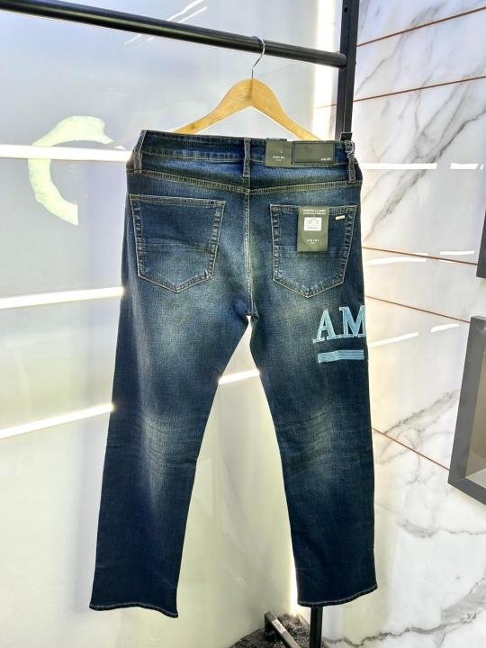 Amiri Imported Blue Super Premium Denim Jeans F3025-bu1 - Image 5