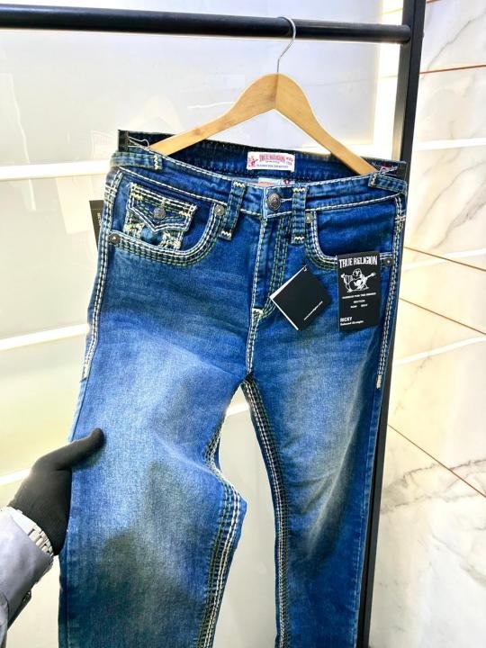 True Religion Imported Blue Super Premium Denim Jeans With Brand Box Packing And Carry Bag F3450-b1 Price in India - Buy at Bootery - Image 6