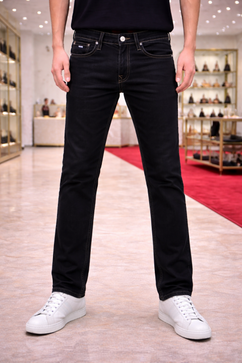 True Religion Imported Black Super Premium Denim With Brand Box Packing And Carry Bag F3422-b1 - Best Price Online - Bootery - Image 8