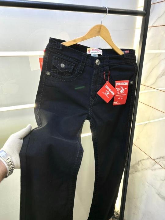 True Religion Imported Black Super Premium Denim With Brand Box Packing And Carry Bag F3422-b1 - Best Price Online - Bootery - Image 7