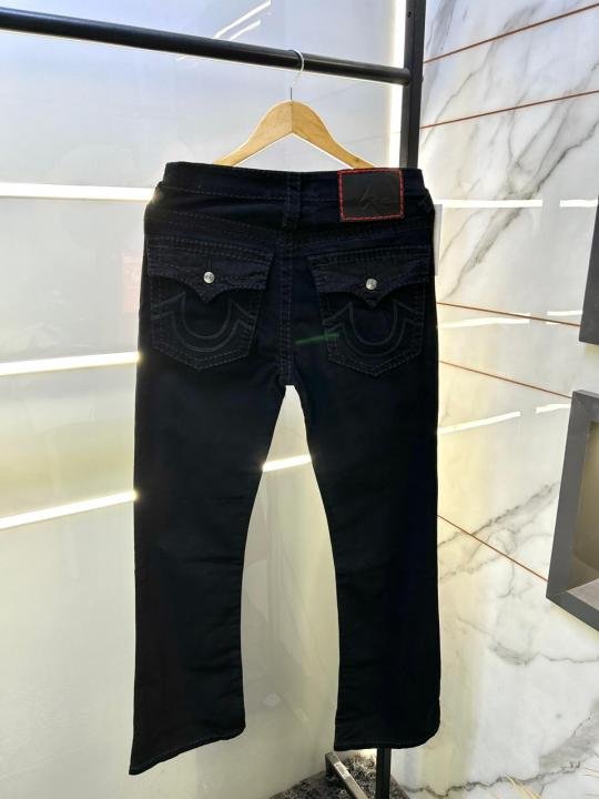 True Religion Imported Black Super Premium Denim With Brand Box Packing And Carry Bag F3422-b1 - Best Price Online - Bootery - Image 5