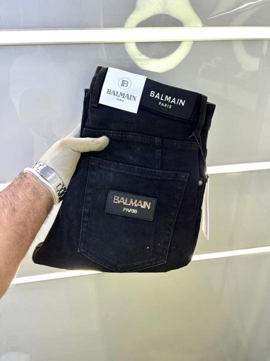 Buy Balmain Paris Imported Black Super Premium Denim Jeans F3005-bl Online in India - Bootery - Image 6
