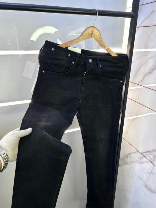 Buy Balmain Paris Imported Black Super Premium Denim Jeans F3005-bl Online in India - Bootery - Image 4