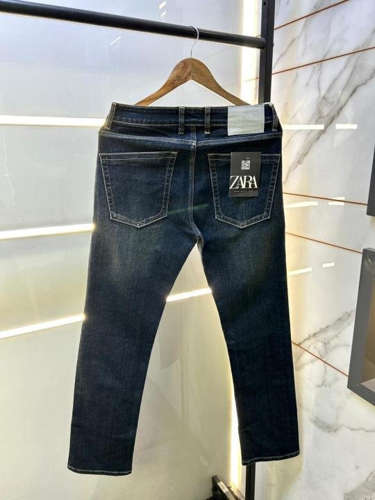 Zara Imported Dark Blue Super Premium Denim Jeans F3274-b2 Price in India - Buy at Bootery - Image 5