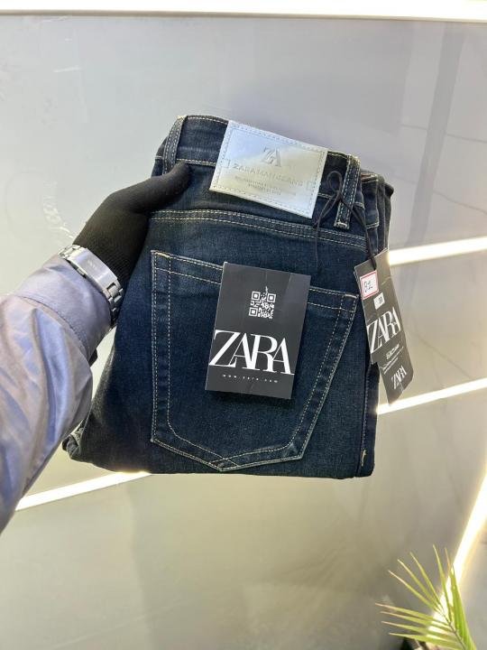 Zara Imported Dark Blue Super Premium Denim Jeans F3274-b1 - Best Price Online - Bootery - Image 4