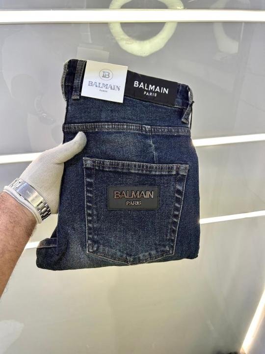 Buy Balmain Paris Imported Dark Blue Super Premium Denim Jeans F2894-b4 Online in India - Style 1 - Bootery - Image 6