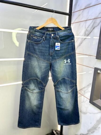 Balenciaga Imported Blue Super Premium Denim Jeans F2958-bu - Best Price Online - Bootery