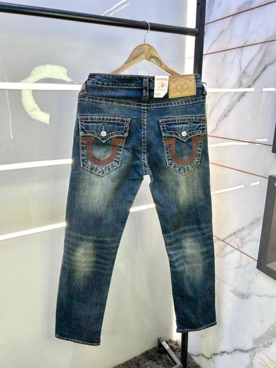True Religion Imported Blue Super Premium Denim Jeans F3117-bu1 - Best Price Online - Bootery - Image 5
