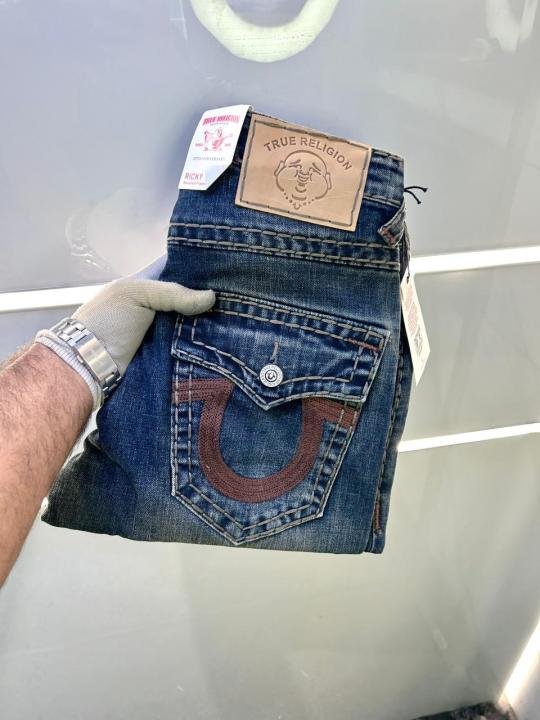 True Religion Imported Blue Super Premium Denim Jeans F3117-bu1 - Best Price Online - Bootery - Image 3
