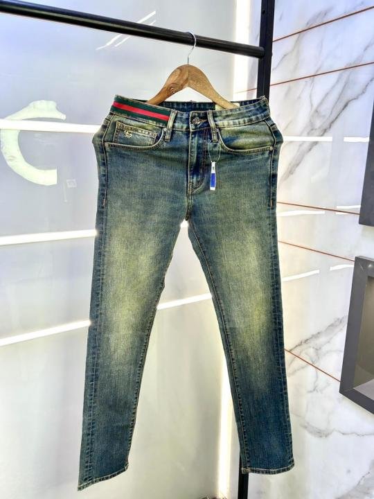 Gucci Imported Dark Blue Super Premium Denim Jeans F3079-dbu - Best Price Online - Bootery - Image 7