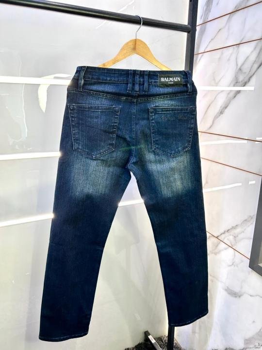 Balmain Paris Blue Super Premium Denim F3059-bu Price in India - Buy at Bootery - Image 5