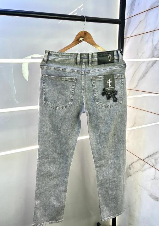 Chrome Hearts Grey Imported Super Premium Denim F2969-gy - Best Price Online - Bootery - Image 6