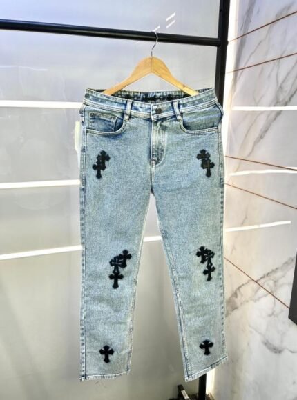 Buy Chrome Hearts Sky Imported Super Premium Denim F2969-sk Online in India - Bootery