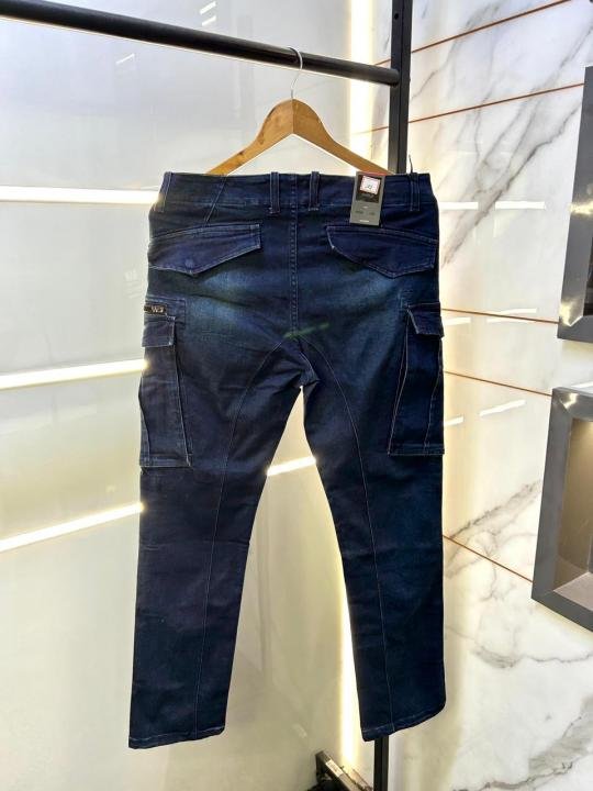 G-star Raw Imported Blue Super Premium Denim Cargo F3063-a2 - Image 3