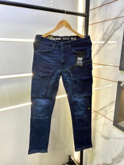 Buy G-star Raw Imported Blue Super Premium Denim Cargo F3063-a3 Online in India - Bootery