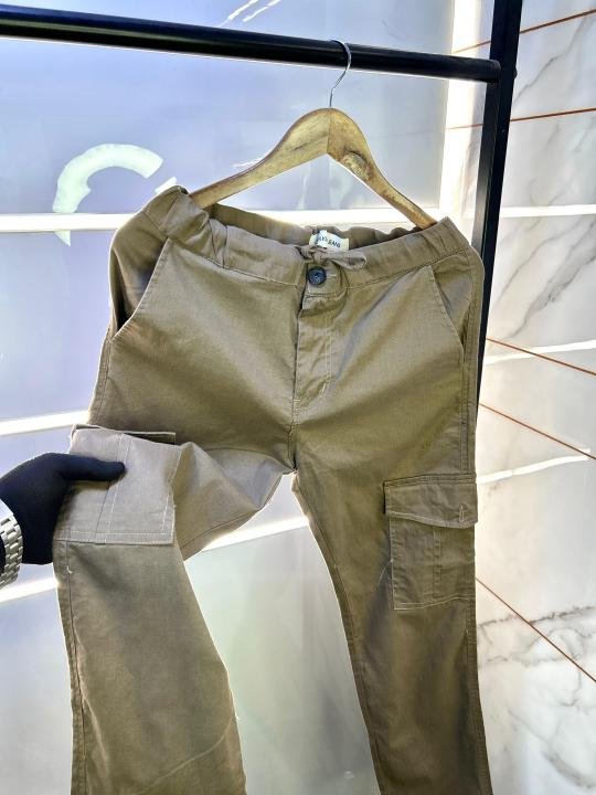 Calvin Klein Brown Linen Super Premium Cargo F2878-br2 - Image 3