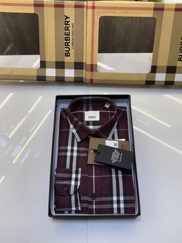 Buy Burberry Checks Premium Store Article Shirt With Original Box Online in India - Style 1 - Bootery - Image 3