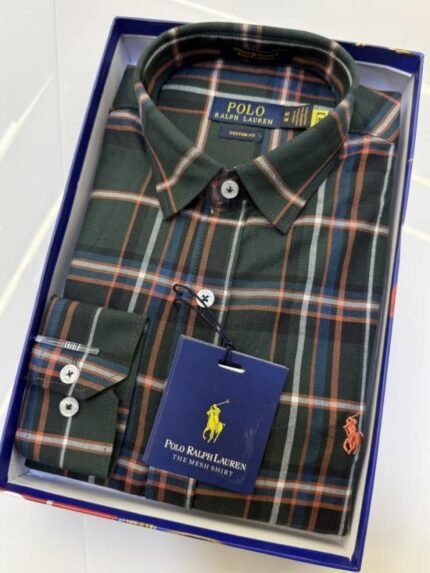 Ralph Lauren Checks Logo Shirt With Brand Box Price in India - Style 1 - Buy at Bootery - Image 2