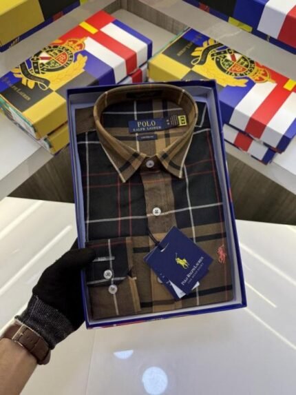 Buy Ralph Lauren Checks Logo Shirt With Brand Box Online in India - Style 3 - Bootery - Image 2
