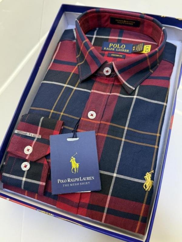 Ralph Lauren Checks Logo Shirt With Brand Box Price in India - Style 4 - Buy at Bootery - Image 4