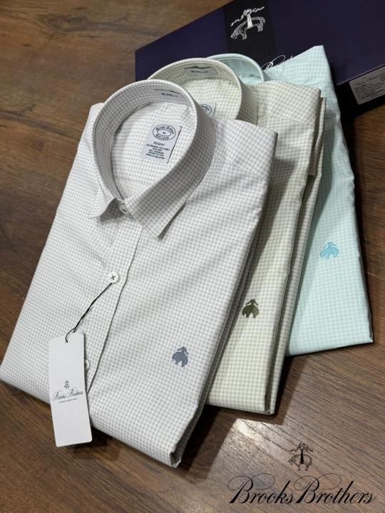 Buy Brooks Brothers Checks Premium Shirt Online in India - Bootery - Image 4