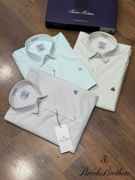 Buy Brooks Brothers Checks Premium Shirt Online in India - Bootery - Image 2