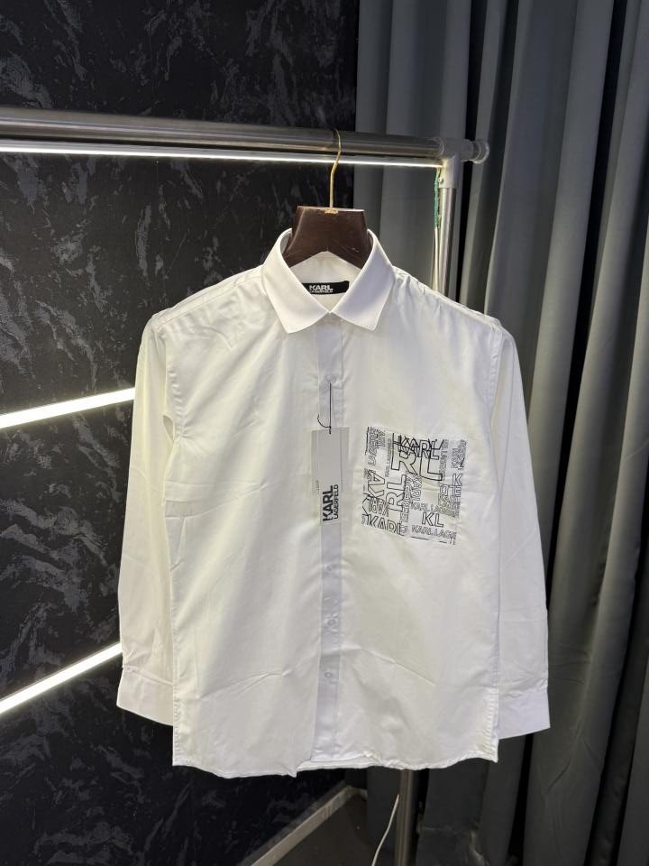 Karl Lagerfeld Karl Langerfeld Premium Store Article Shirt Price in India - Style 1 - Buy at Bootery - Image 3