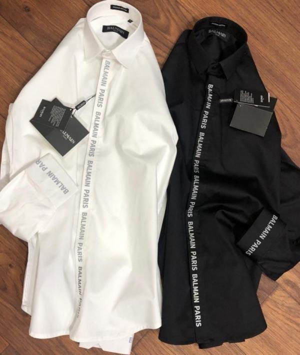 Buy Balmain Paris Premium Shirt With Box Carry Bag Online in India - Bootery - Image 4