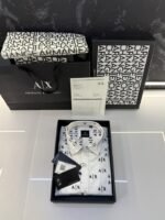 Armani Exchange Monogram Premium Shirt With Original Box Carry Bag - Best Price Online - Style 2 - Bootery - Image 5