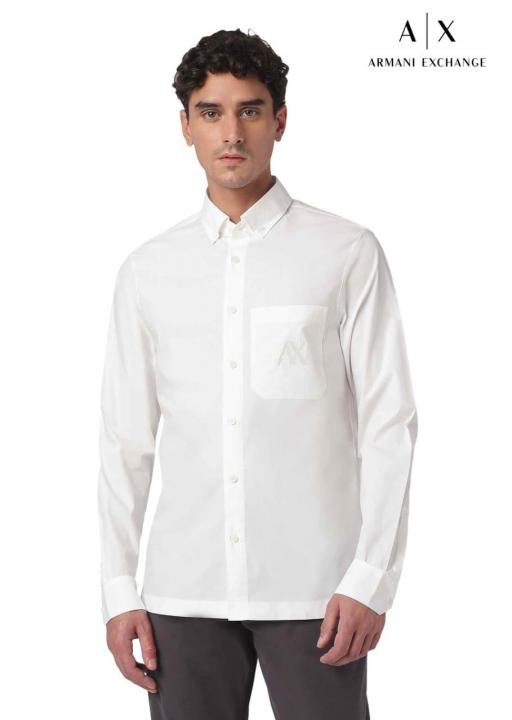 Armani Exchange Official Store Article Shirt With Box - Image 5