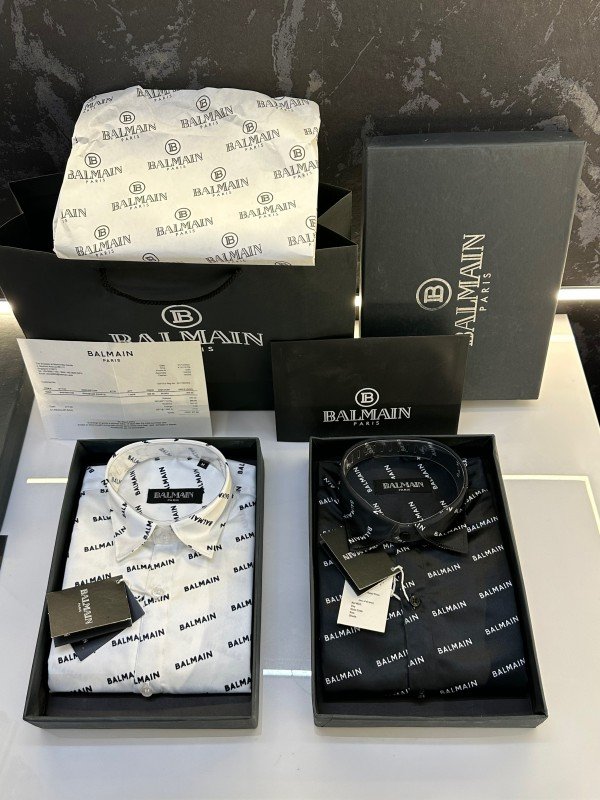 Balmain Paris Monogram New Article With Original Packaging Black B681 Price in India - Buy at Bootery - Image 7