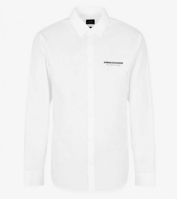 Armani Exchange Arman.i Exchange Current Store Article Shirt With Original Packing White - Image 6
