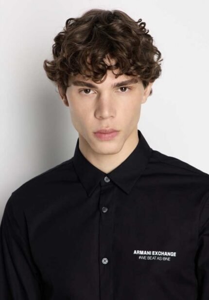 Armani Exchange Current Store Article Shirt With Original Packing Black - Best Price Online - Bootery