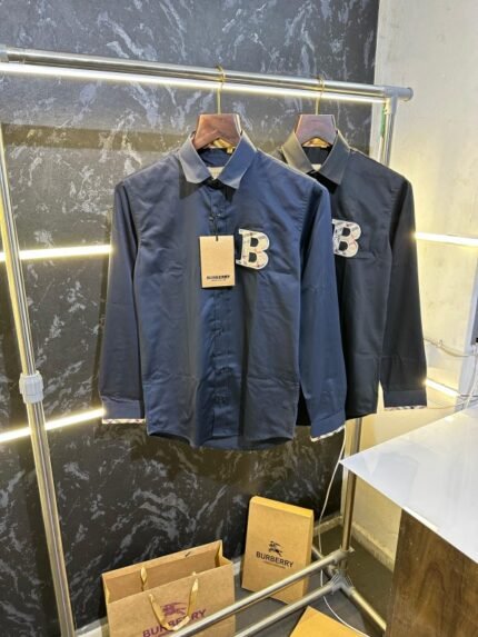 Burberry Premium Shirt With Box Packing Blue Price in India - Buy at Bootery - Image 2