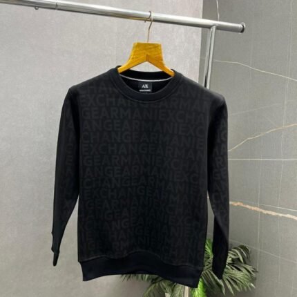 Armani Exchange Ax Black 02 Premium Sweatshirt 493 - Best Price Online - Bootery