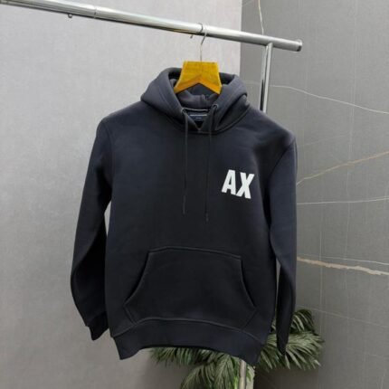 Armani Exchange Ax Dark Grey Premium Hoodie 504 - Best Price Online - Bootery
