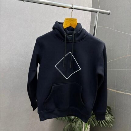 Armani Exchange Ax Navy Blue Premium Hoodie 504 Price in India - Buy at Bootery