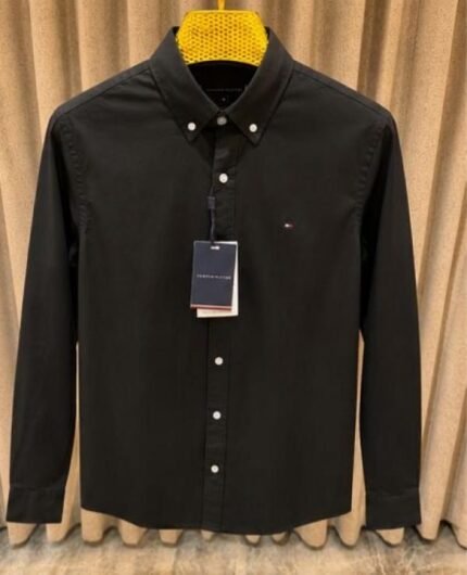 Buy Tommy Hilfiger Black Premium Imported Shirt Online in India - Bootery