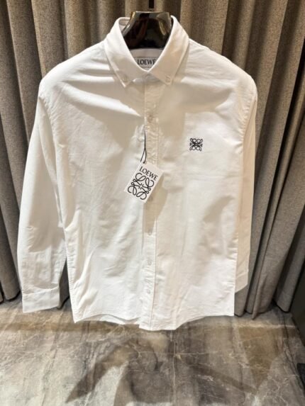 Loewe White Premium Oxford Shirt Price in India - Buy at Bootery