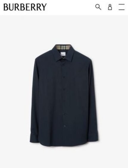 Burberry Navyblue Shirt Store Article - Best Price Online - Bootery