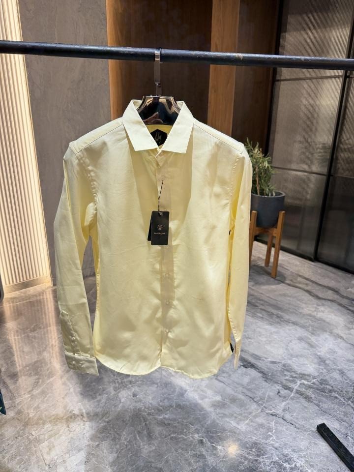Rare Rabit Yellow Premium Giza Cotton Shirts - Best Price Online - Bootery