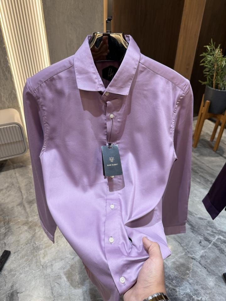 Rare Rabit Pink Premium Giza Cotton Shirts Price in India - Buy at Bootery - Image 2