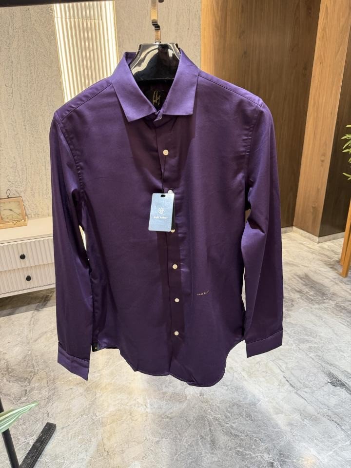 Rare Rabit Purple Premium Giza Cotton Shirts - Best Price Online - Bootery
