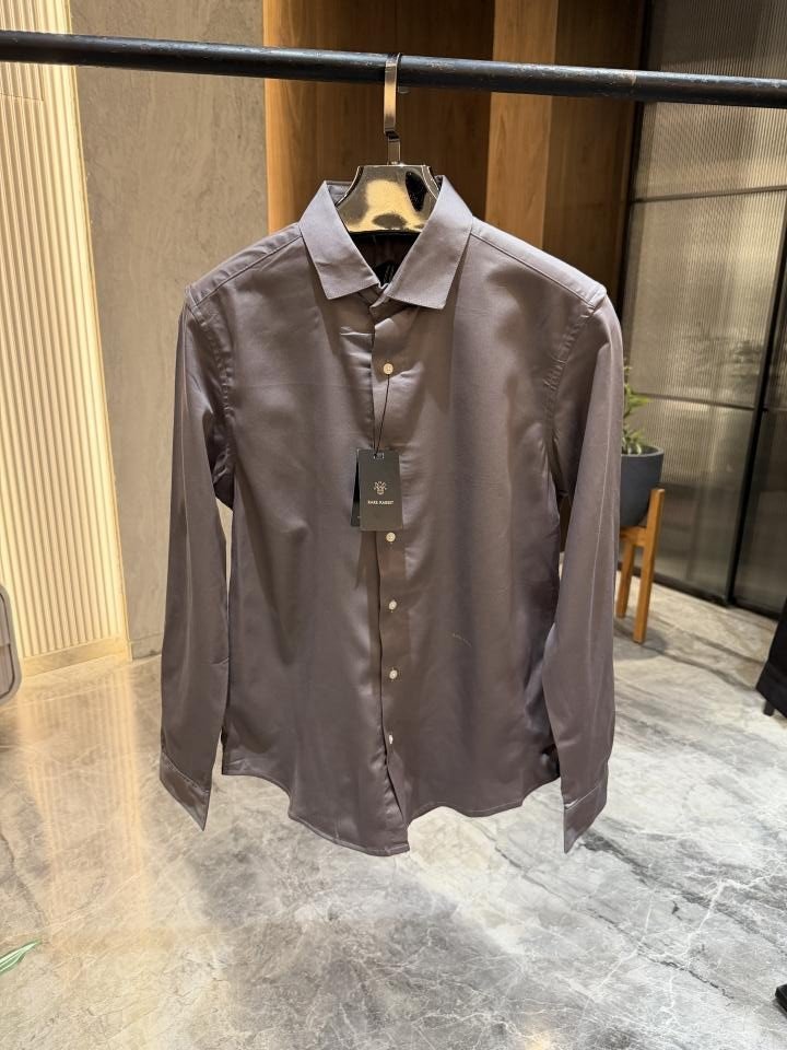 Buy Rare Rabit Grey Premium Giza Cotton Shirts Online in India - Bootery - Image 1