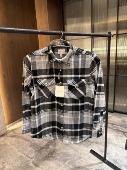 buy gant grey winter double pocket shirt for men online - Bootery - Men's Shoes, Watches, Clothing & Accessories