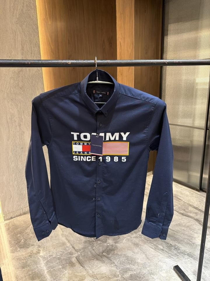 Tommy Hilfiger Tommy Hilfigher Navyblue Premium Oxford Shirt
