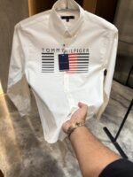 Tommy Hilfiger Tommy Hilfigher White Premium Oxford Shirt - Best Price Online - Style 2 - Bootery - Image 2