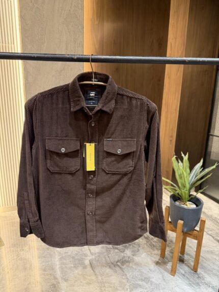 G-star RAW G Star Raw Cod Roy Brown Double Pocket Shirts Price in India - Buy at Bootery